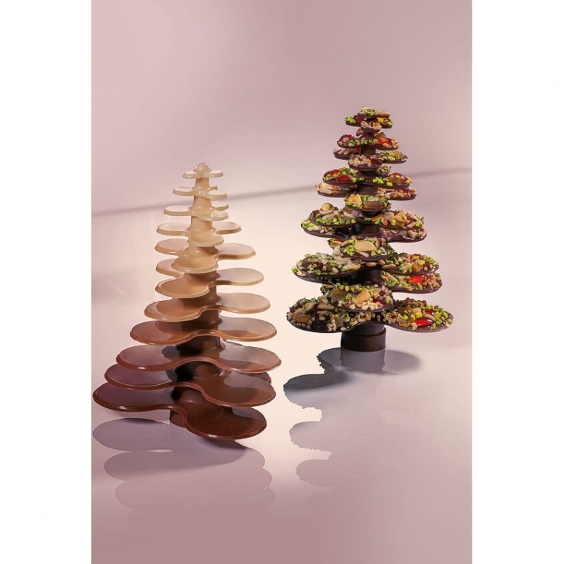 Albero Di Natale Kitchen.Set Stampi Cioccolato Per Albero Di Natale Modular Trees 20ct01 In Plastica Termoformata Peroni Snc