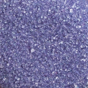 Zucchero glitterato viola 100 gr Decora