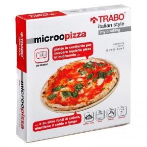 Pietra Refrattaria Pizza per Microonde