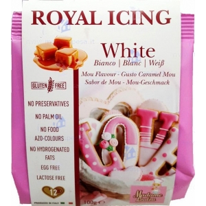 ROYAL ICING BIANCO MIX Preparato in polvere 100gr Madame Loulou Rue Flambée