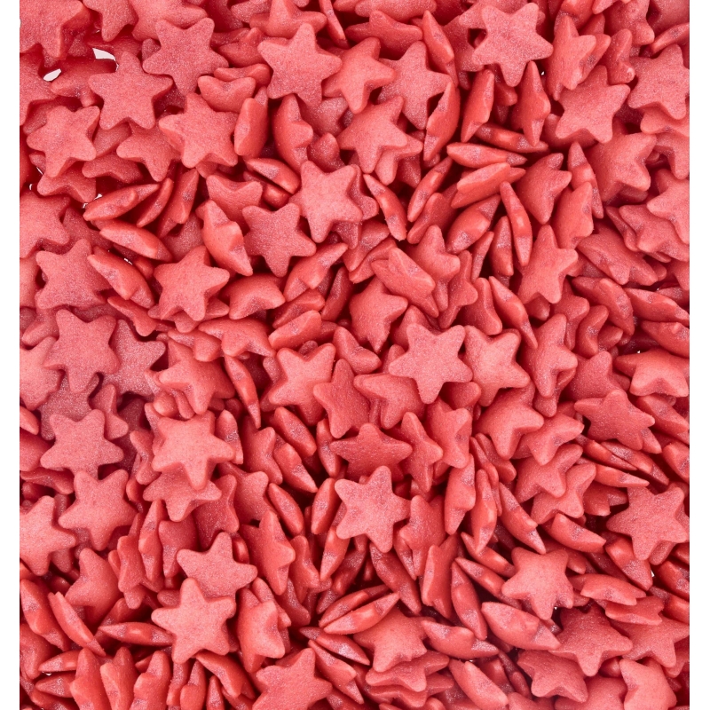Stelline rosse in zucchero 40gr