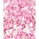 Decorazioni in zucchero CUORICINI rosa e bianchi 40gr Graziano