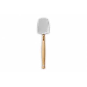 CRAFT LARGA Spatola cucchiaio in silicone 28cm bianco Meringue Le Creuset