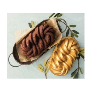 Stampo ANNIVERSARY BRAIDED LOAF PAN cm Hcm NW93077 Nordic Ware