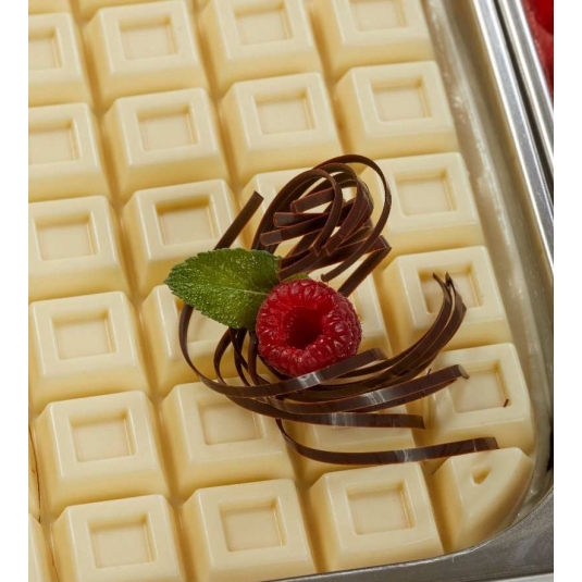 TABLET TOP107 Stampo in silicone decoro vaschetta di gelato piccola Pavoni