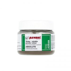 ABSOLUTE Colorante idrosolubile in polvere verde 50gr (No E171) A05SB Pavoni