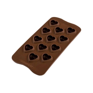 MY LOVE SCG48 Stampo in silicone 12 cioccolatini Silikomart